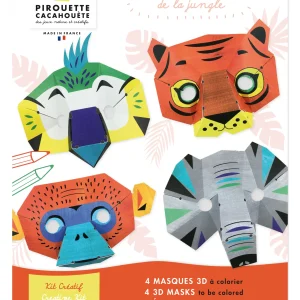 KIT CREATIF MASQUES DE LA JUNGLE