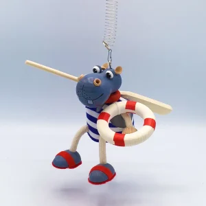 Mobile sur ressort – Hippopotame