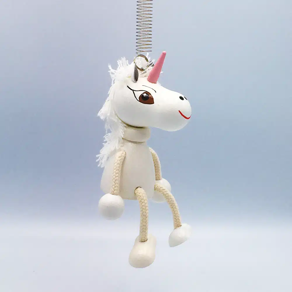 Mobile sur ressort – Licorne