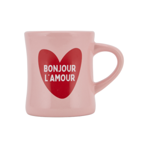 Mug céramique bonjour l&rsquo;amour – ATELIER WAGRAM
