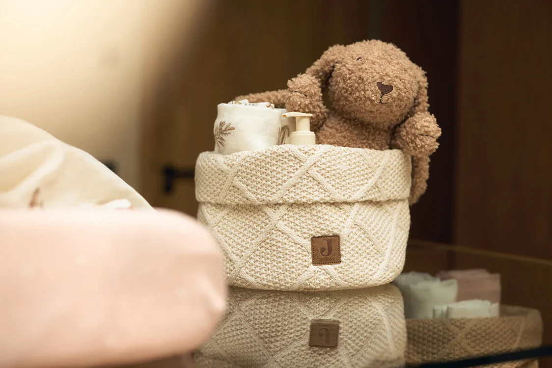 Panier de rangement Check Knit (2 coloris) – Image 3