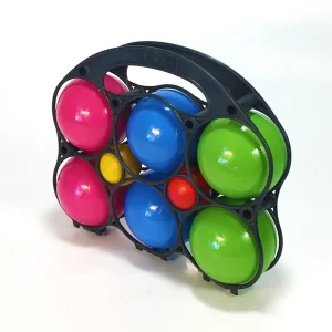 Pétanque 6 boules laquées – Artisans du Jura