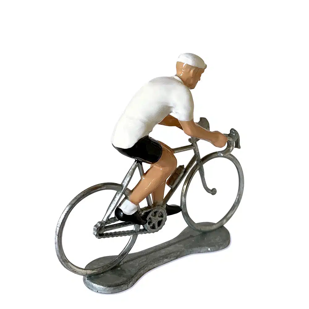Petit Cycliste Rouleur blanc – Bernard & Eddy – Image 3