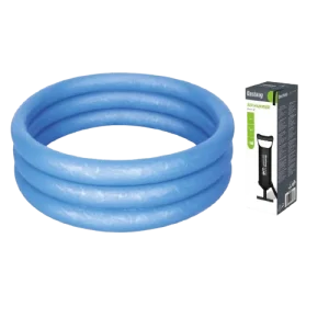 Piscine ronde gonflable + Pompe