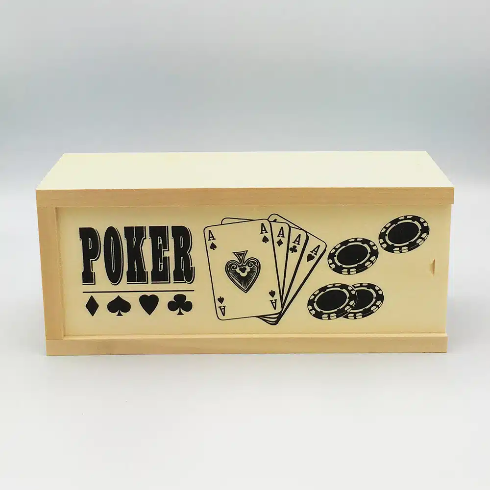 Poker coffret en bois – Artisans du Jura – Image 2