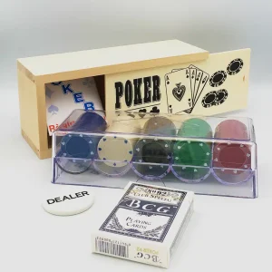 Poker coffret en bois – Artisans du Jura