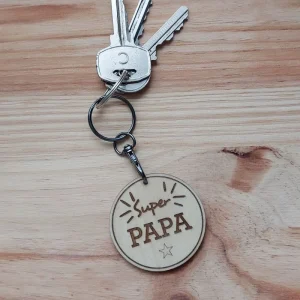 Porte-Clé Super Papa