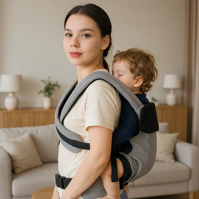 Porte bébé | Ergonomique 3.2-20kg – Image 6
