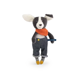 Poupée Chien Puce Bleu PUCE ET PILOU – MOULIN ROTY