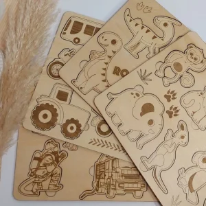 Puzzle Bois Enfant 3 ans