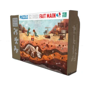 PUZZLE FOUILLE DES DINOSAURES