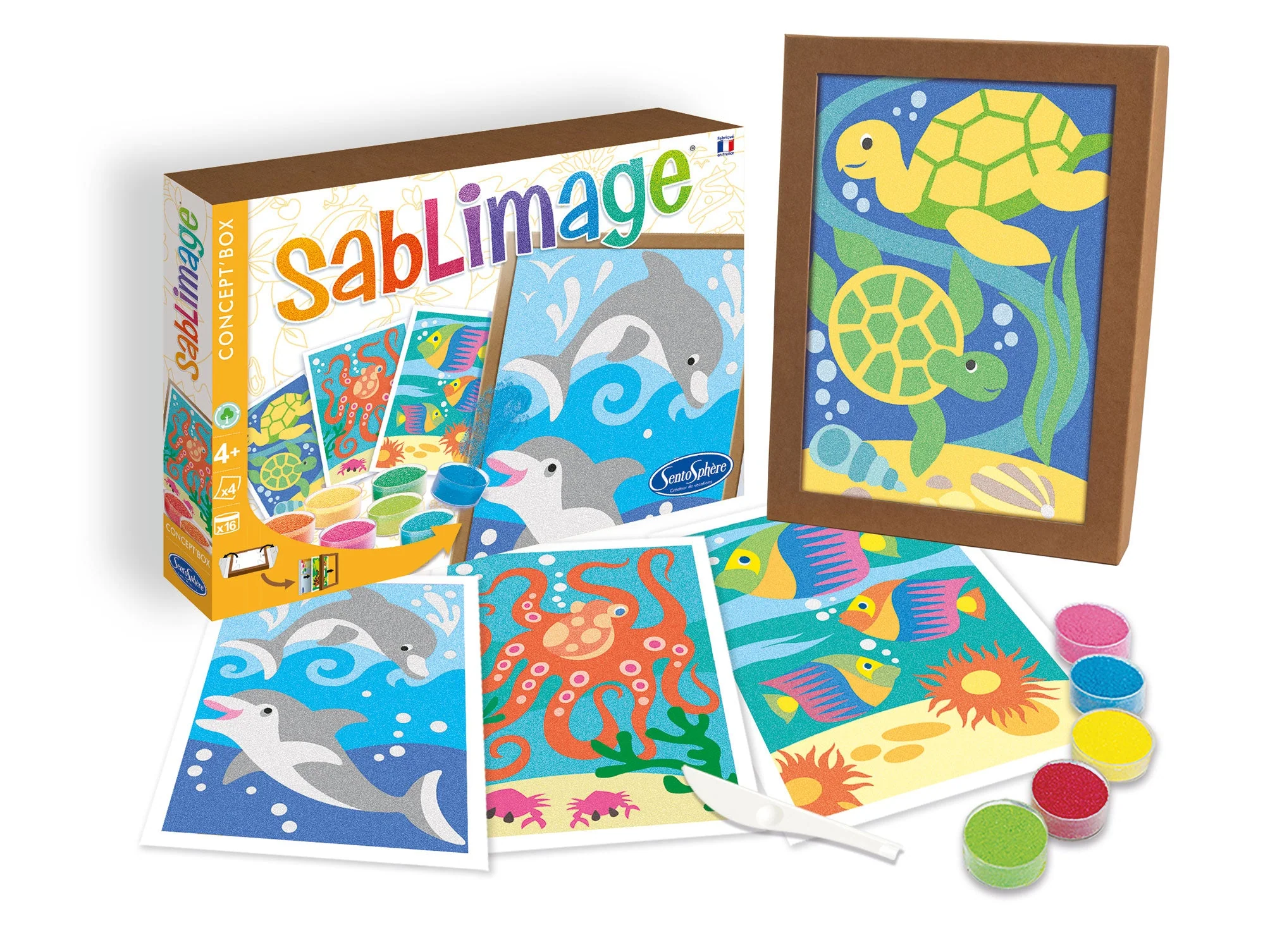 SABLIMAGE POISSONS ET DAUPHINS – Image 2