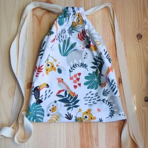 Sac à dos cordons coulissants