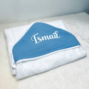 Set de Bain Bébé en Gaze de Coton - 90x90 cm