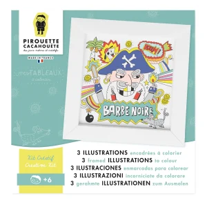 TABLEAUX A COLORIER LES PIRATES