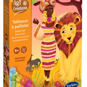 TABLEAUX A PAILLETER PRINCESSES DU MONDE