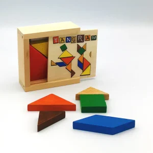 Tangram coffret en bois – Artisans du Jura
