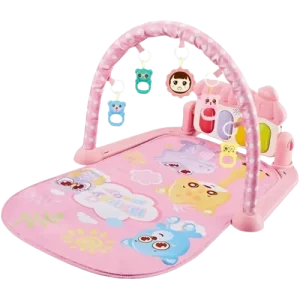 Tapis de jeu avec piano - Rose