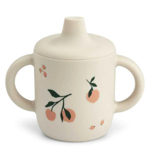 Tasse à bec silicone Peach Sea – LIEWOOD
