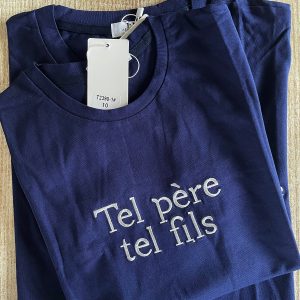T-shirt "tel père tel fils"