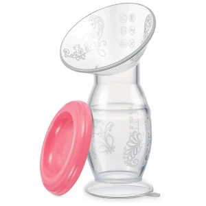 Tire-lait manuel facile rose