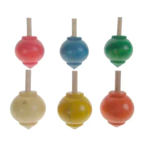 Toupie oignon en bois – Artisans du Jura