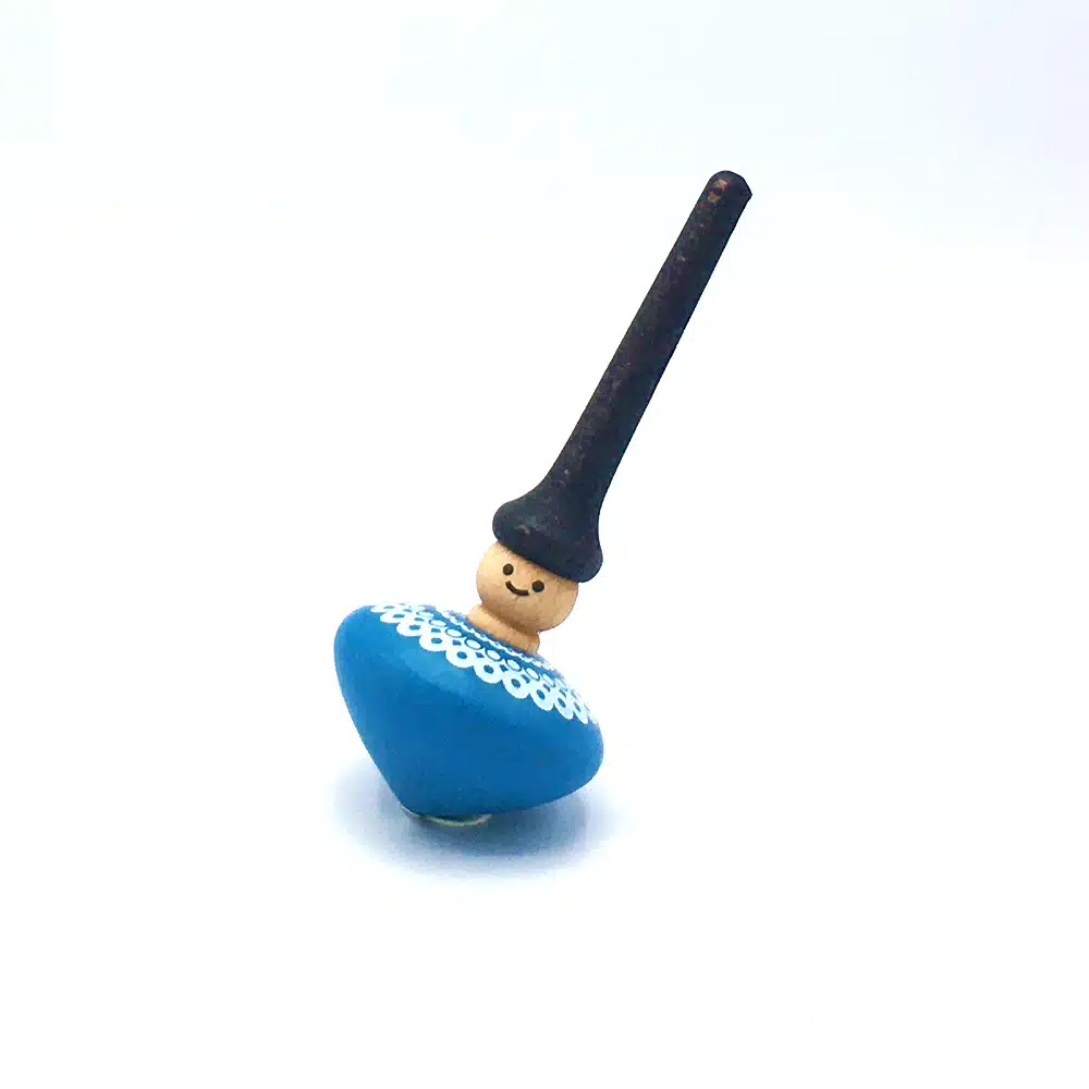 Toupie personnage en bois – Artisans du Jura – Image 5