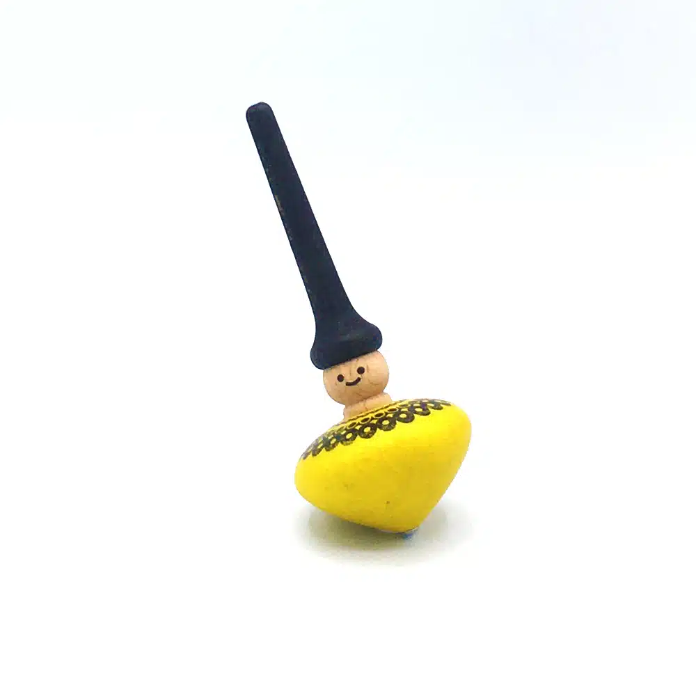 Toupie personnage en bois – Artisans du Jura – Image 4