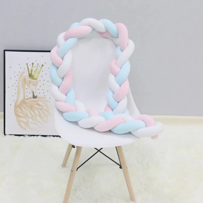 Tresse de lit bébé 2 branches ~ ARC-EN-CIEL – Image 5