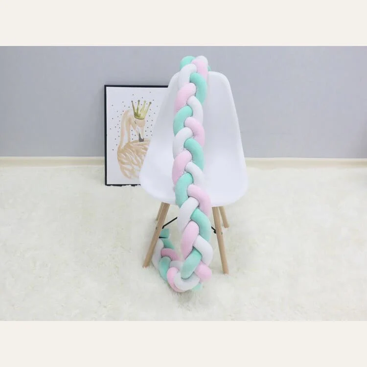 Tresse de lit bébé 2 branches ~ ARC-EN-CIEL – Image 4