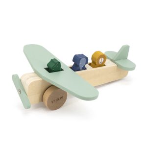 AVION ANIMAUX EN BOIS – TRIXIE