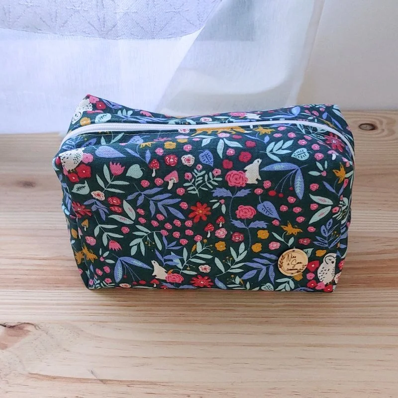 Trousse de toilette personnalisée avec étiquette en bois – Pour enfants et adultes – Image 2