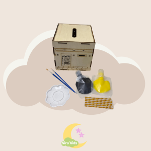 Box Créative – Tirelire Kaaba en Bois à Personnaliser 🕋✨